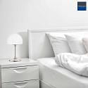 Steinhauer table lamp ANCILLA MUSHROOM long, with switching function G9 IP20, chrome, polished aluminium dimmable