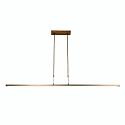 Steinhauer Steinhauer Pendant luminaire ZELENA LED, 3 flames, L:150cm, bronze Steinhauer Steinhauer Pendant luminaire ZELENA LED, 3 flames, L:150cm, bronze
