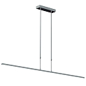 Steinhauer Steinhauer Pendant luminaire ZELENA LED, 3 flames, L:150cm, silver Steinhauer Steinhauer Pendant luminaire ZELENA LED, 3 flames, L:150cm, silver