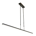 Steinhauer Steinhauer Pendant luminaire ZELENA LED, 3 flames, L:150cm, black Steinhauer Steinhauer Pendant luminaire ZELENA LED, 3 flames, L:150cm, black