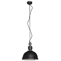 Steinhauer pendant luminaire BIKKEL -  32CM 1 flame, small E27 IP20, black matt dimmable