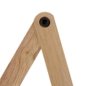 Mexlite Mexlite Wall luminaire DION, 1 flame, beech Mexlite Mexlite Wall luminaire DION, 1 flame, beech