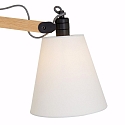Mexlite Mexlite Wall luminaire DION, 1 flame, beech Mexlite Mexlite Wall luminaire DION, 1 flame, beech
