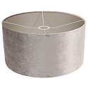shade KAPPEN -  40CM flat, cylindrical, silver