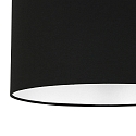 shade KAPPEN -  40CM high, cylindrical, black