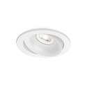 Projecteur encastr RONY 1.0 - PAR16 pivotant  la cardan GU10 IP20, mat, blanc trafic gradable