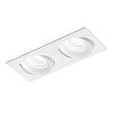 LED Einbaustrahler RON 2.0, IP20, 300/500mA, 2x 7/10W 1800-2850K, CRi >95, wei