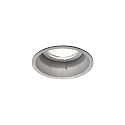 Deckeneinbaudownlight DEEP 1.0 MR16, GU5,3, rund, IP20, mit Blattfedern, silber