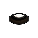 Recessed spot DEEP IP44 1.0 MR16, 12V, GU5.3, QR-CBC51 max. 12W, with standard springs, black
