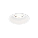 Recessed spot DEEP IP44 1.0 MR16, 12V, GU5.3, QR-CBC51 max. 12W, with standard springs, white