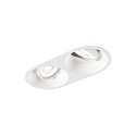 Downlight DEEP 2.0  2 flammes, rglable GU10 IP20, blanche gradable