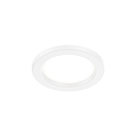Plafonnier encastr� LUNA IP44 1.0 ROUND rond, avec ressorts � lames, avec diffuseur IP44 / IP20, mat, blanc trafic gradable