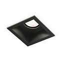 Recessed spot PLANO IP44 1.0 PAR16, GU10 max. 12W, black