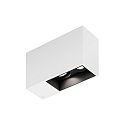 ceiling luminaire PLANO CEILING SURF 2.0 PAR16 GU10 IP20, black matt, white matt 