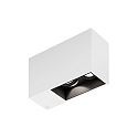 ceiling luminaire PLANO 2.0 - LED 2 flames, cardanic swivelling IP20, mat, traffic white dimmable