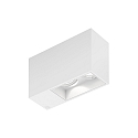 LED Deckenleuchte PLANO 2.0, IP20, 2-flammig, 230V, CRi >90, dimmbar, kardanisch, 2700K 15, mattwei