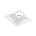 recessed spotlight PLANO IP44 1.0 - LED 1 flame, rigid, with wire springs IP44 / IP20, mat, traffic white dimmable