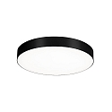 Lampada da parete e soffitto ROBY 3.5 grande IP44, nero dimmerabile