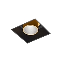 LED Einbaustrahler SNEAK TRIMLESS 1.0, 350/500mA, 7/10W 1800-2850K, CRi >95, schwarz-gold