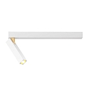 Luminaire de plafond MICK 1.0  1 flamme IP20, or, blanche gradable