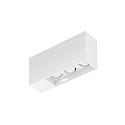 LED Deckenleuchte PLANO PETIT 3.0, IP20, 3-flammig, 230V, CRi >90, dimmbar, kardanisch, 3000K 15, mattwei