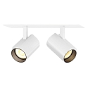 LED Recessed spot CENO 2.0, 2 flames, 3000K, CRi >90, rotatable/swivelling, dimmable, white