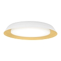 Lampada da parete e soffitto TOWNA 2.0 grande IP44, oro, bianco dimmerabile