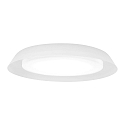 Lampada da parete e soffitto TOWNA 2.0 grande IP44, bianco dimmerabile