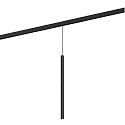 LED Schienen-Pendelleuchte MATCH ON STREX 5.0, 54�, 48V, 8,1W, IP20, dimmbar, Kabel 60cm, 3000K, 520lm, schwarz