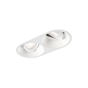 Downlight DEEP 2.0  2 flammes IP20, blanche gradable