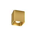 ceiling luminaire DOCUS CEILING SURF 1.0 IP20, gold dimmable