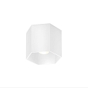 ceiling luminaire HEXO CEILING SURF 1.0 1 flame, Dim-To-Warm IP20, white matt dimmable