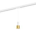 LED Schienen-Pendelleuchte ODREY ON STREX 1.1, 48V, 9,3W, IP20, 3000K, 445lm, wei�/gold