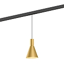 LED Schienen-Pendelleuchte ODREY ON STREX 1.4, 48V, 9,3W, IP20, 2700K, 410lm, gold