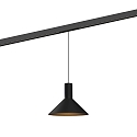 LED Schienen-Pendelleuchte ODREY ON STREX 1.6, 48V, 9,3W, IP20, 2700K, 475lm, schwarz