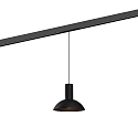LED Schienen-Pendelleuchte ODREY ON STREX 1.7, 48V, 9,3W, IP20, 2700K, 475lm, schwarz
