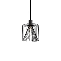 Shade WIRO 1.8 CAGE, lacquered steel, without suspension + lamp, black