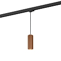 Pendant luminaire HEXO 2.0 PAR16 for 3-phase tracks, GU10 max. 12W, copper