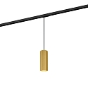 1-Phasen Pendelleuchte HEXO on track 2.0 - PAR16, 20cm / 250cm, GU10 max. 12W, inkl. Adapter, gold