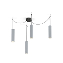 Pendant luminaire RAY MULTI 3.0 PAR16, GU10 max. 12W, aluminum