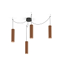 Pendant luminaire RAY MULTI 3.0 PAR16, GU10 max. 12W, copper