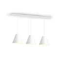 Wever & Ducr Design Pendant luminaire SHIEK 4.0,  25cm, E27 max. 20W, dimmable, white