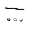 Wever & Ducr pendant luminaire WETRO 1.0 1 flame Dim-To-Warm IP20, black dimmable