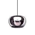 Luminaire à suspension WETRO 2.0 à 1 flamme, Dim-To-Warm IP20, noir gradable