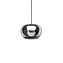 Wever & Ducr pendant luminaire WETRO 2.0 1 flame Dim-To-Warm IP20, black dimmable