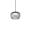 Wever & Ducr pendant luminaire WETRO 2.0 1 flame Dim-To-Warm IP20, smoky colour dimmable