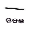 Wever & Ducré Luminaire à suspension WETRO 3.0 à 1 flamme, Dim-To-Warm IP20, noir gradable Wever & Ducré Luminaire à suspension WETRO 3.0 à 1 flamme, Dim-To-Warm IP20, noir gradable