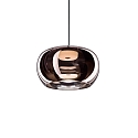 pendant luminaire WETRO 3.0 1 flame, Dim-To-Warm IP20, copper dimmable