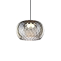 pendant luminaire WETRO 3.0 1 flame, Dim-To-Warm IP20, smoky colour dimmable