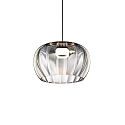 pendant luminaire WETRO 3.0 1 flame, Dim-To-Warm IP20, smoky colour dimmable